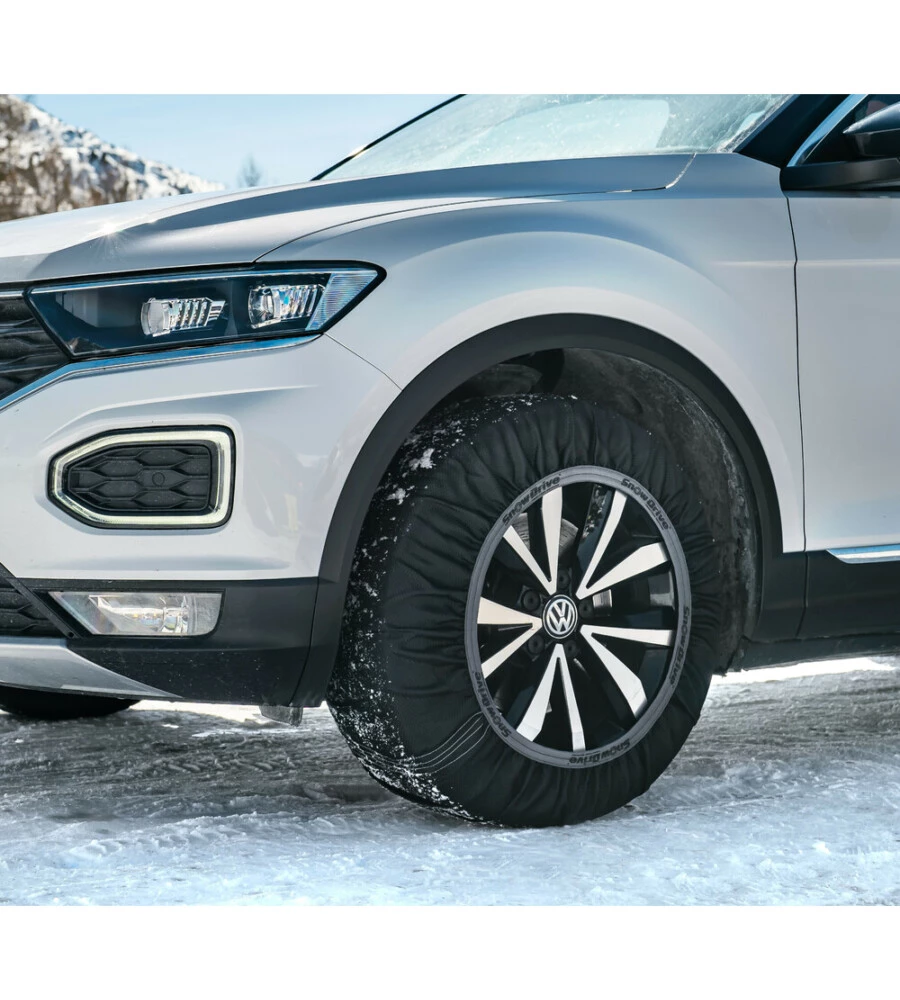 COPPIA DI CALZE DA NEVE PER AUTO SNOWDRIVE "SD54" - 17140